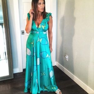 Maxi dress from Anthropologie